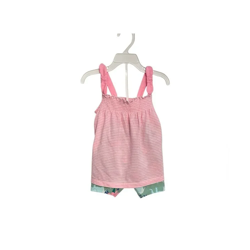 NWT baby girl cotton set Sz 18M